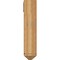 Ekena Millwork Funston Arts and Crafts Rough Sawn Bracket w/ Offset Brace, Western Red Cedar, 8"W x 26"D x 38"H BKT0806X26X38FST03RWR - alternate 3